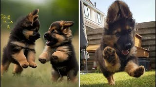 Only GSD can make us HAPPY and LAUGH - Funny and Cute German Shepherd Puppy Videos Compilation