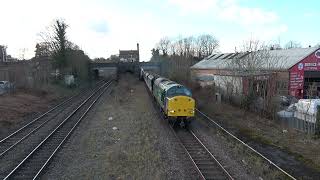 37608 7H66 Crewe South Yard to Kingsbury Emr Sidings