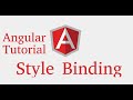Angular 9 tutorial in Hindi #13 style binding | conditional style