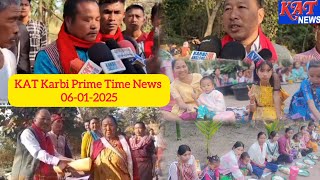 KAT Karbi Prime Time News Date 06-01-2025