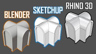 Blender + SketchUp + Rhino I Modeling Tutorial