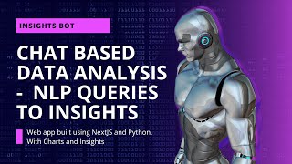 Insights Bot: Chat-based Data Analysis | NextJS & Python