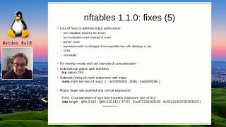Netdev 0x18 - Netfilter Mini workshop