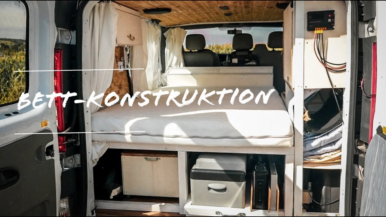 Bett-Konstruktion Mal Anders | Umbau Zum Camper Van | Opel Vivaro - YouTube