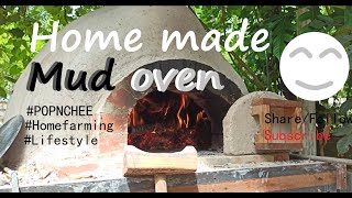 Making mud oven / Home farming