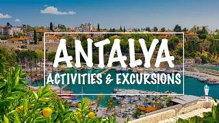 ANTALYA Travel Vlog 2025🇹🇷 | What to Expect & Top Activities and Excursions