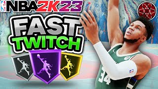 NBA 2K23 Best Badges : Fast Twitch Finishing Badge in 2K23