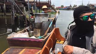 ขับเรือตามหาก๋วยเตี๋ยวเรือโบราณ คลองฝั่งธน ย่านนนทบุรี LongTailBoattours  EP.4