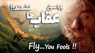 چرا یاران حلقه برای رسیدن به موردور از عقاب ها استفاده نکردند | تالکین پاسخ میدهد