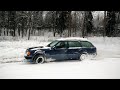 w124 300te 4 matic im schnee unschlagbar