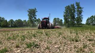 9370 Case IH with Krause disk, Brillion packer