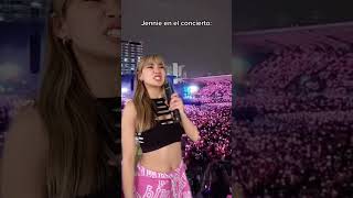 JENNIE en el concierto😂#shorts