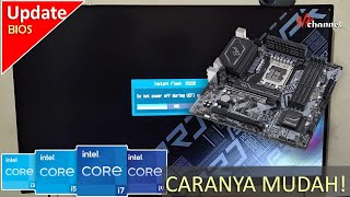 Gak perlu ganti Motherboard! Cukup update BIOS buat Intel Gen 14! Asrock B660M Pro RS