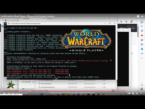 WoW Classic Single Player — Сборка и настройка сервера
