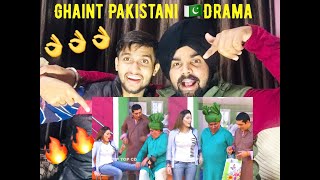 REACTION on Pakistani Stage Drama|TeraNakhra || Latest2021||Nasir Chinoyti || Zafri Khan ||KhushBoo