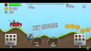 Hill Climb Racing Challenge Series Episode 61 (Countryside) Part 2 | Jeep | NEW RECORD !