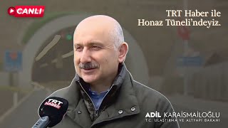 #Canlı | TRT Haber ile Honaz Tüneli’ndeyiz. | Denizli