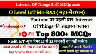 Top 800+ O Level ( M4-R5.1) Marathon Class || M4-R5.1 (ब्रह्मास्त्र क्लास ) || O Level IoT Marathan