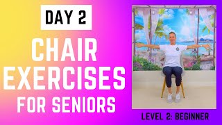 30 min Chair Exercises for Seniors | Cardio, Strength & Posture | Day 2