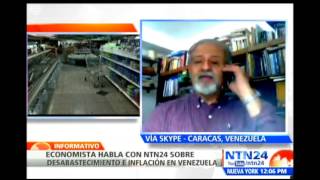 Caos en Venezuela por inflación y desabastecimiento de alimentos de la canasta familia