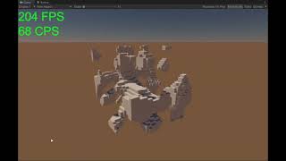 Unity Multithreaded Voxel Mesh Generator