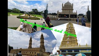 Srirangapatnam and Mysore|Tipu sultan palace,Mosque,Gumbaz,Chamundeshwari temple,Vrindaban Garden|