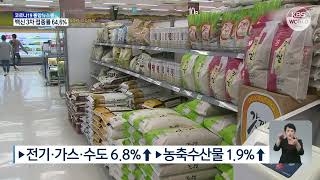 4月韩消费者物价上涨4.8% 创13年6个月新高 | KBS NEWS 220503