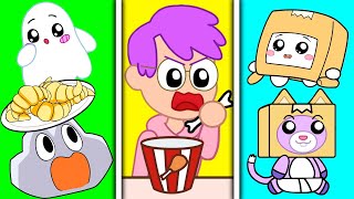 FUNNY LANKYBOX ANIMATED MEMES! (COMPILATION!) *FOXY, BOXY, ROCKY, GHOSTY, ADAM, & JUSTIN!*