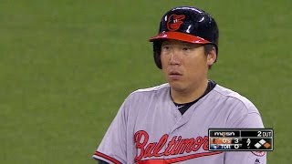 BAL@TOR: Kim knocks in Bourn with a single