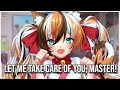 3DIO ASMR | Maneki Neko Cat Guardian Comforts you! 🐈 | Head Scratches & Purring