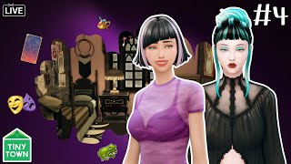 Ep.4 บ้านหลังแรก ดารา \u0026 จิตรกร 🏡 | The Sims 4 | Tiny Town Challenge