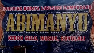 🔵 Live Setreaming CS ABIMANYU ~ Boyong Manten 