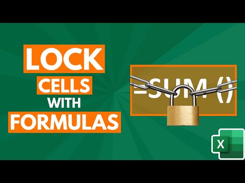 How to Lock Cells with Formulas in Excel How to Lock Cells with Formulas in Excel