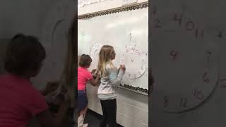 Math Fact Relay Race #shorts Math Games for 3rd and 4th Graders