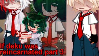 “If deku was reincarnated part 3”/TW/dead deku au/deku angst/bakugoangst/bkdk?/bkdk angst/