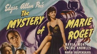 Mystery of Marie Roget (1942) Film In English, Maria Montez, Patric Knowles | Classic Crime Films HD