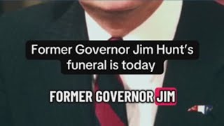 Former NC Gov. Jim Hunt's funeral scheduled for Friday
