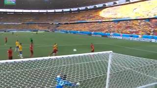 World Cup 2014 Amazing save by Mexico Guillermo Ochoa Brazil vs Mexico