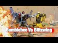 Bumblebee vs Blitzwing: Stop Motion recreation (Bumblebee Movie) #stopmotion #transformers