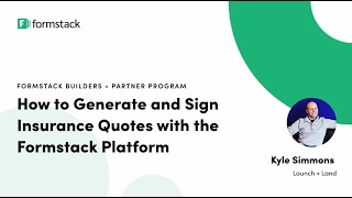 How to Generate and Sign Insurance Quotes with the Formstack Platform | Formstack