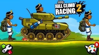 Hill Climb Racing 2 Cleopatra Driver - Tank Bundle Tunning Parts New Update - Android GamePlay  2017