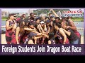 Undaunted by pandemic, NTNU’s foreign students hone dragon boat racing skills