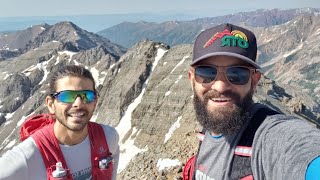 CASTLE AND CONUNDRUM PEAK - COLORADO 14ERS