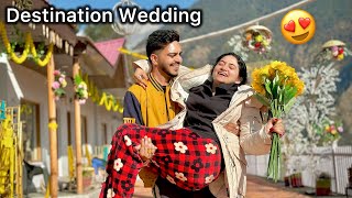 Finally Destination Wedding ❤️ Rachit Weds Sibbu 🥺😍 Rachit Rojha Vlogs