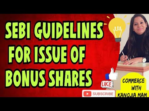 What are the guidelines for issuing the bonus shares?
