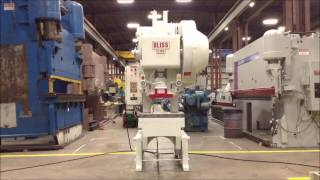 Used 60 Ton Bliss C-60 O.B.I. Punch Press, #27123