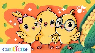 Canticos | Los Pollitos dicen pío, pío, pío / Little Chickies | Aprende Inglés | Learn Spanish