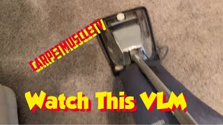 Extreme Vacuum and VLM orbital carpet cleaning. Sanitaire Challenger op