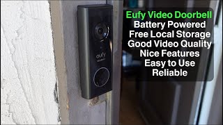 Best Battery Powered Video Doorbell | Eufy 2K Video Doorbell Review