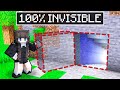 Wednesday's 100% INVISIBLE Minecraft Base!